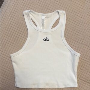 ALO Yoga Women's White Tank Top